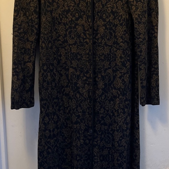 Peruvian Connection 100% cotton floral duster coat - Picture 7 of 9